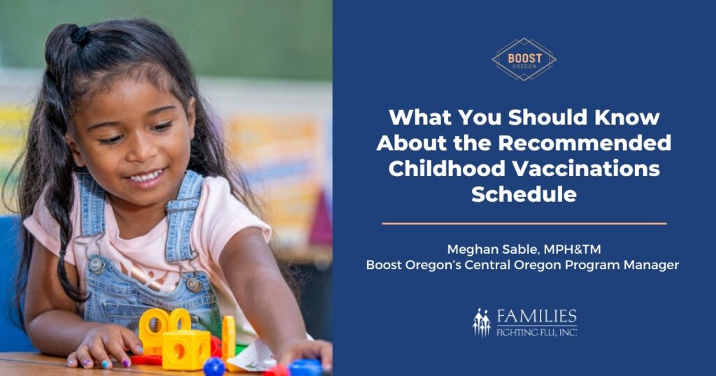 About The Recommended Childhood Vaccination Schedule